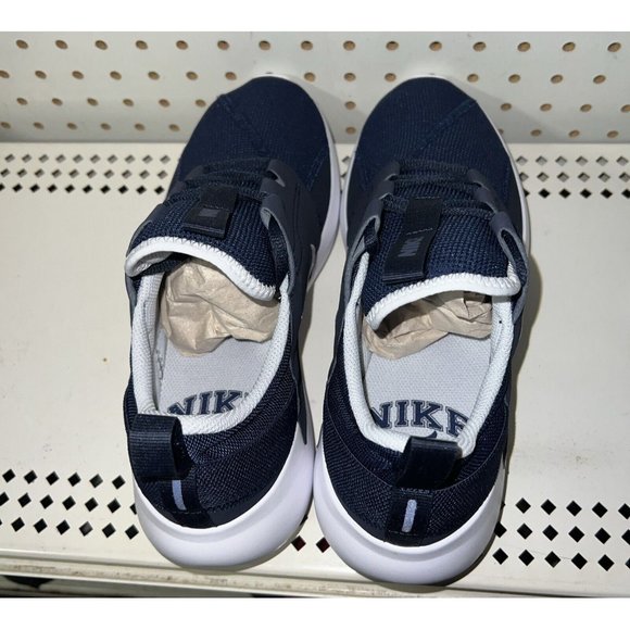 Nike E-Series AD Mens Athletic Shoes Sneakers Size 9 Obsidian Navy Blue White - Picture 2 of 9